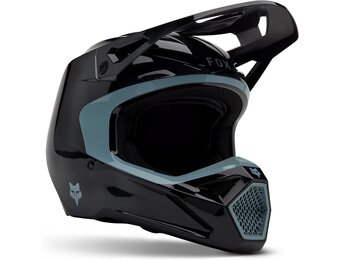 Motorcrosshelm Junior V1 Taunt Zwart (YM) - 30% Korting