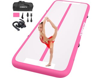 Opblaasbare Gymnastiekmat Airtrack 400x100x10 cm - 35% Korting!