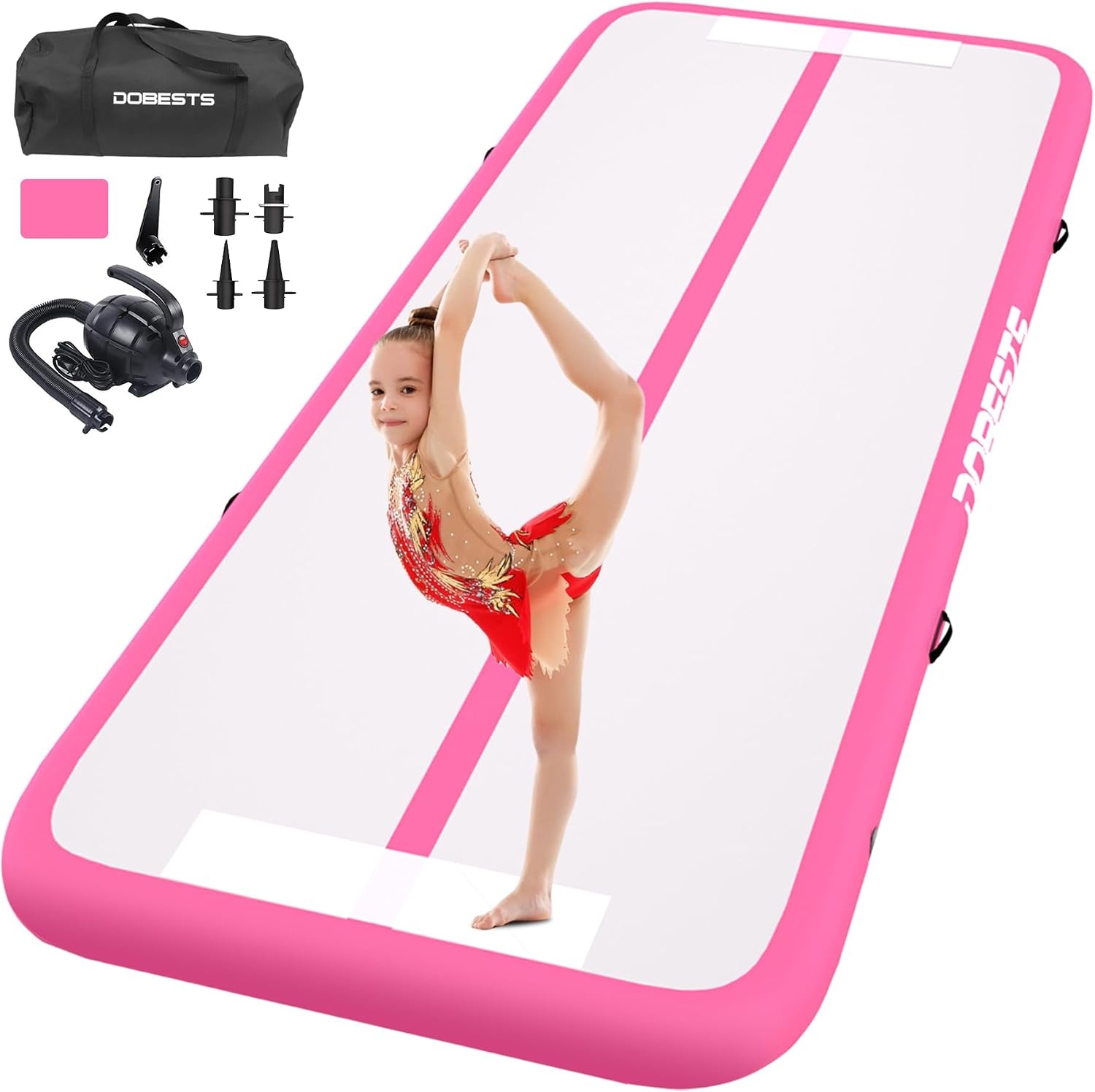 Opblaasbare Gymnastiekmat Airtrack 400x100x10 cm - 35% Korting!