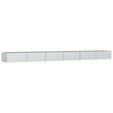 Verhoogde Plantenbak 600x80x45cm - Gegalvaniseerd Staal met 35% Korting