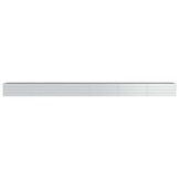 Verhoogde Plantenbak 600x80x45cm - Gegalvaniseerd Staal met 35% Korting