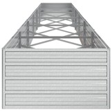 Verhoogde Plantenbak 600x80x45cm - Gegalvaniseerd Staal met 35% Korting