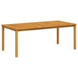 VidaXL Tuintafel Massief Acaciahout 200x100 cm - 35% Korting!