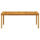 VidaXL Tuintafel Massief Acaciahout 200x100 cm - 35% Korting!
