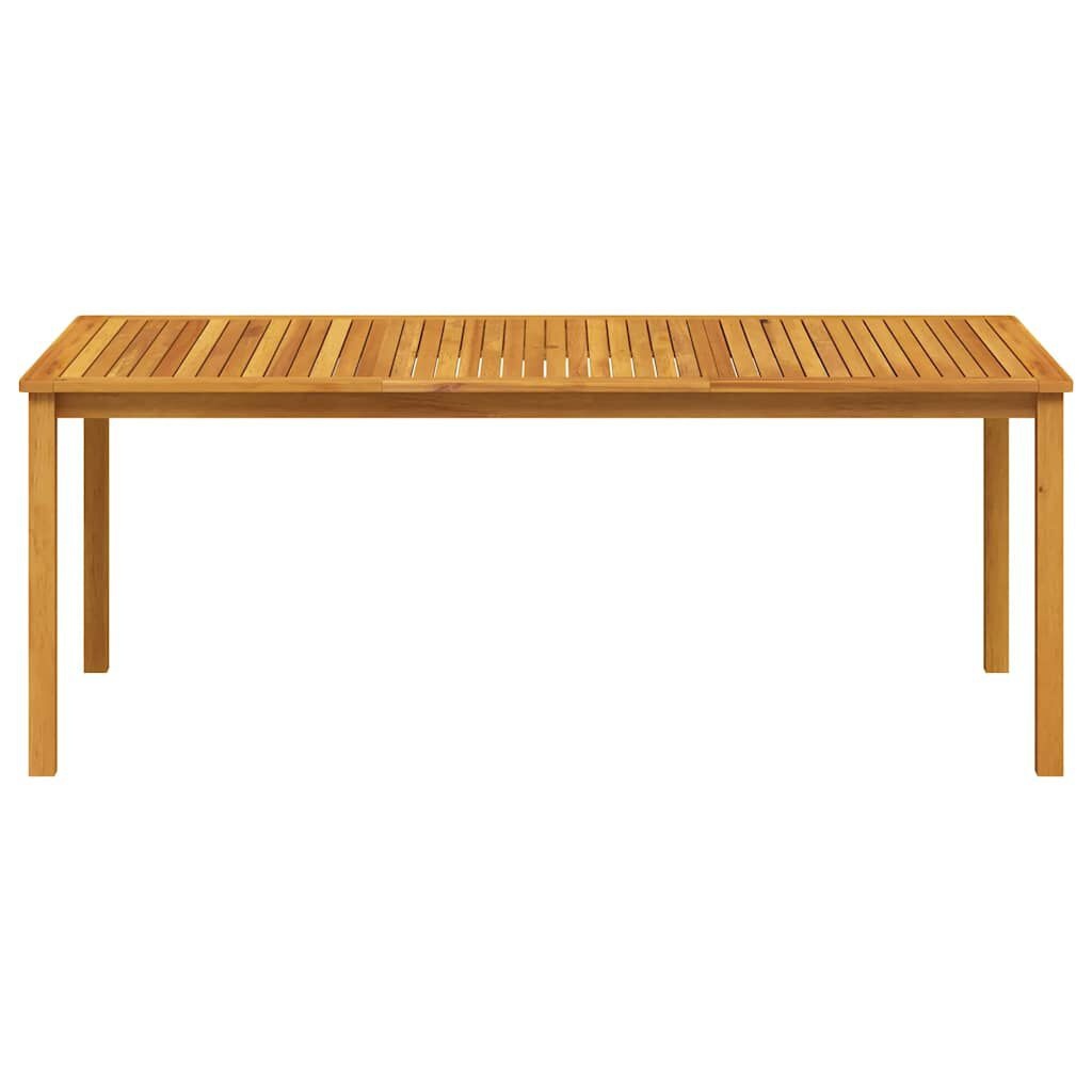 VidaXL Tuintafel Massief Acaciahout 200x100 cm - 35% Korting!