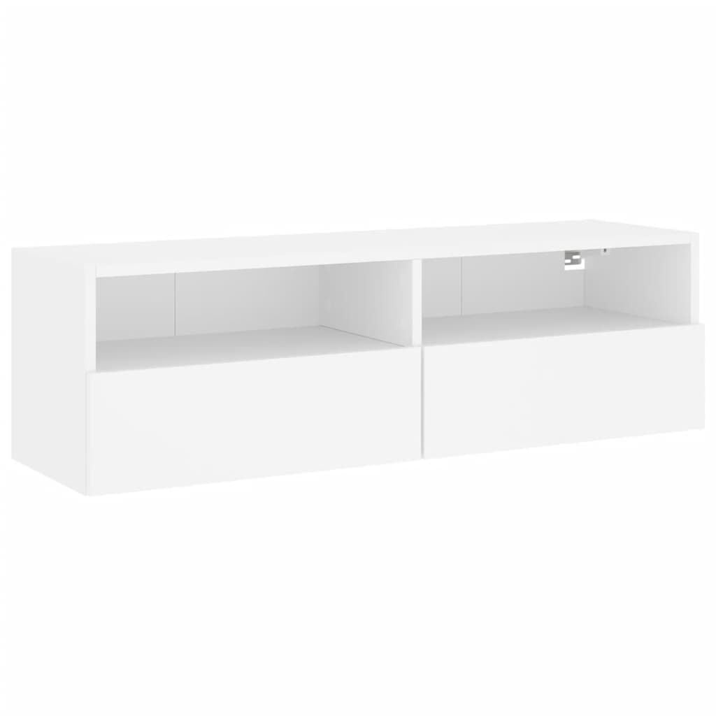 Tv-wandmeubel 100x30x30 cm Wit - 34% Korting