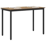 vidaXL Eettafel Metaal Rechthoekig - 34% Korting