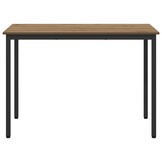 vidaXL Eettafel Metaal Rechthoekig - 34% Korting
