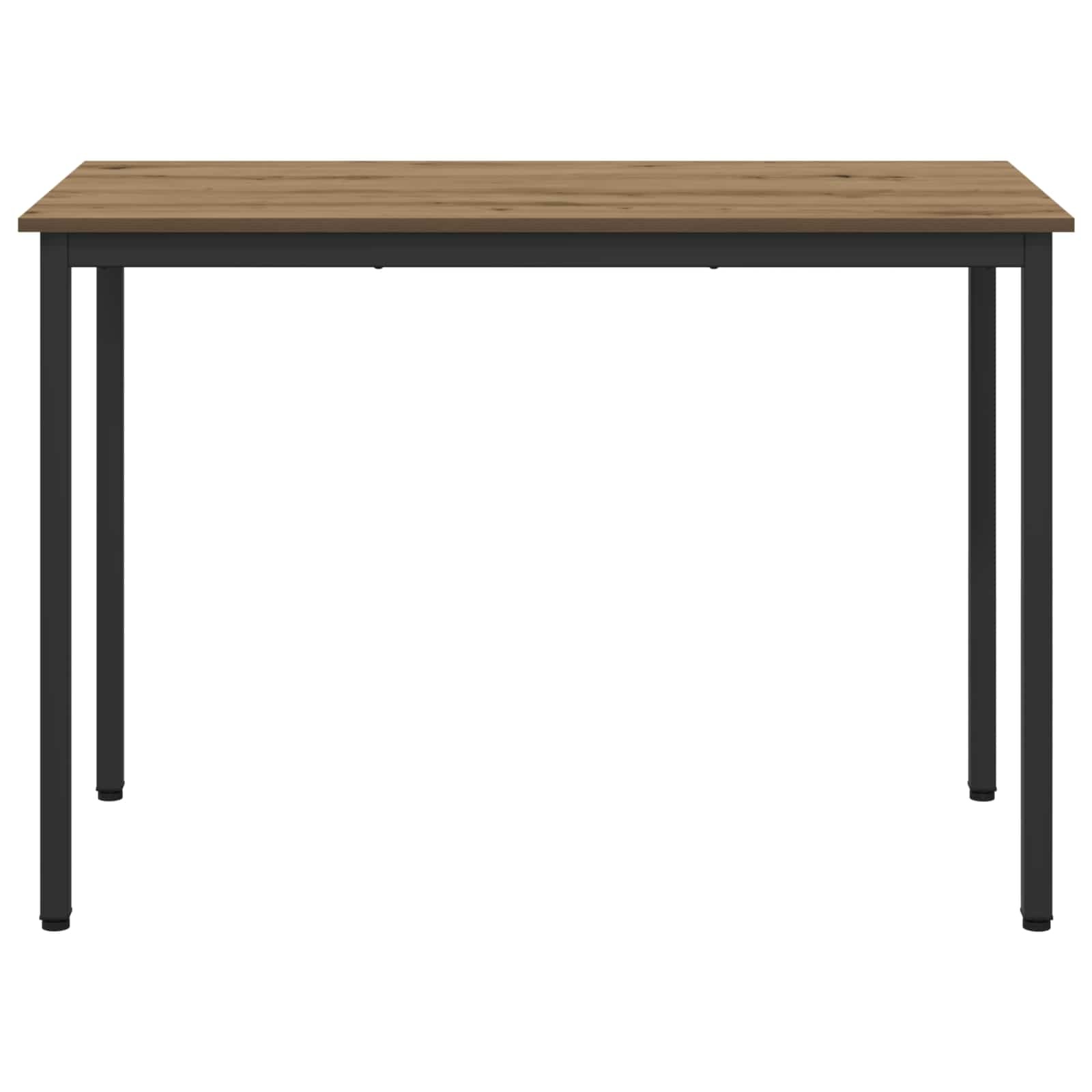 vidaXL Eettafel Metaal Rechthoekig - 34% Korting