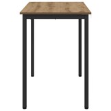 vidaXL Eettafel Metaal Rechthoekig - 34% Korting