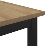 vidaXL Eettafel Metaal Rechthoekig - 34% Korting