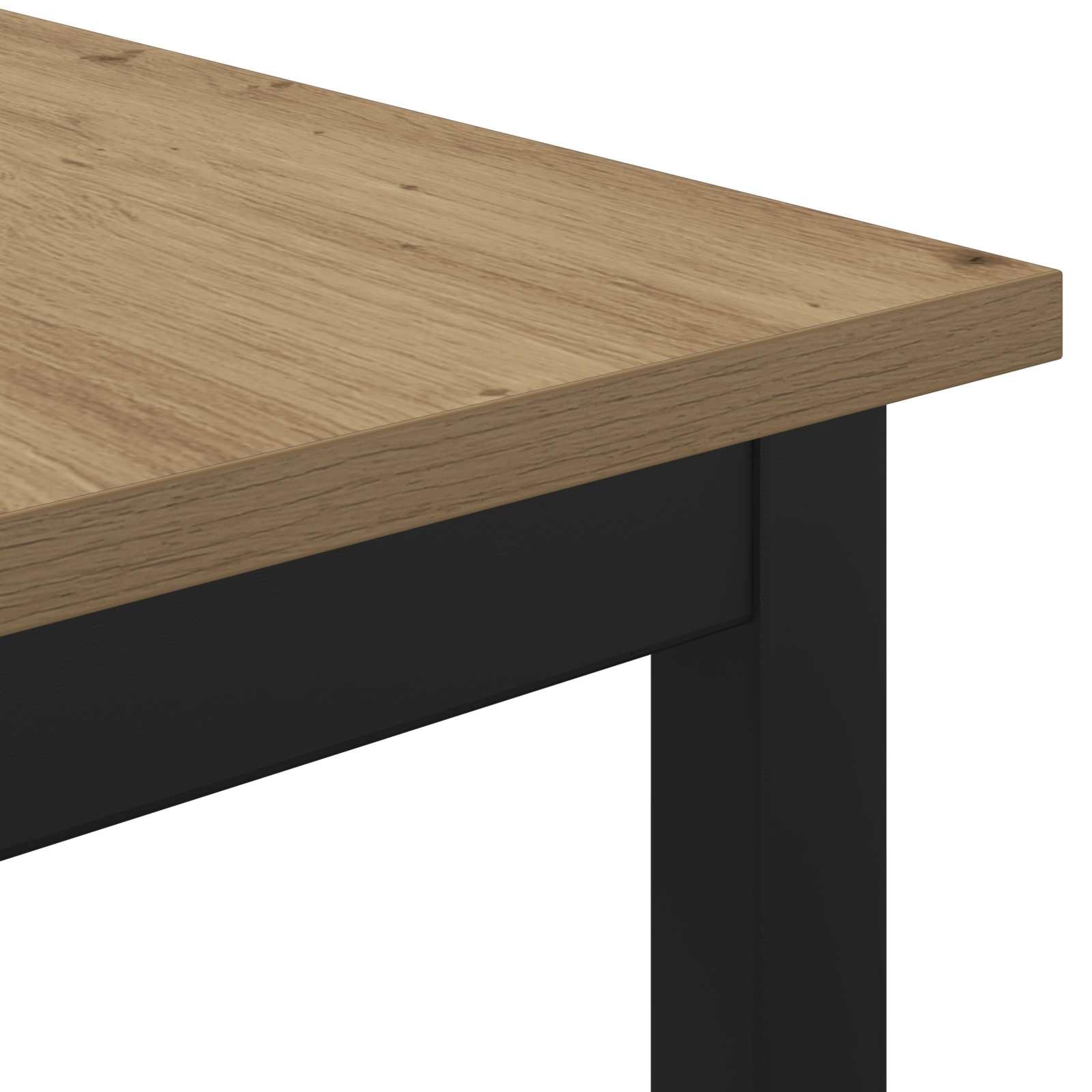 vidaXL Eettafel Metaal Rechthoekig - 34% Korting