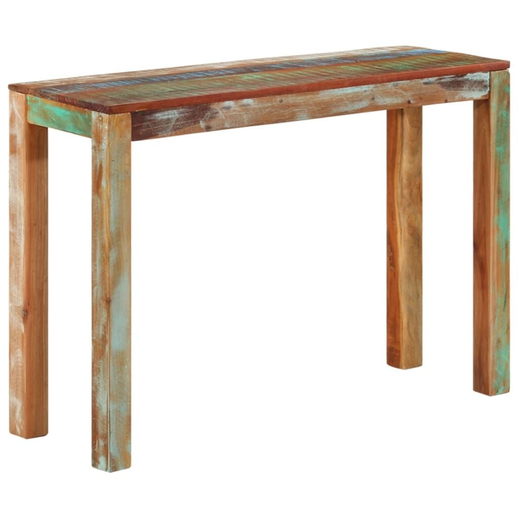 Gerenoveerde Houten Wandtafel 110x35x76 cm - 35% Korting