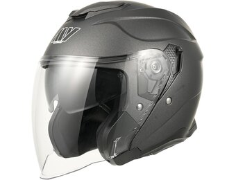 Jethelm Mat Titanium | ECE 22.06 | Dubbel Vizier | 34% Korting