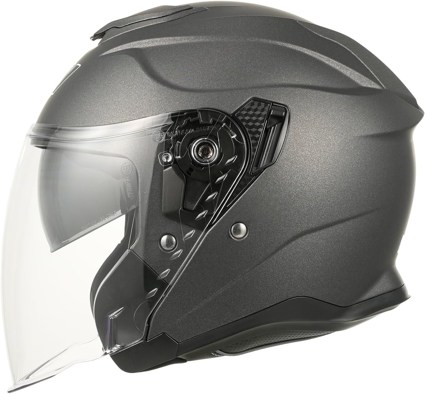 Jethelm Mat Titanium | ECE 22.06 | Dubbel Vizier | 34% Korting