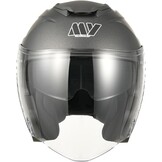 Jethelm Mat Titanium | ECE 22.06 | Dubbel Vizier | 34% Korting