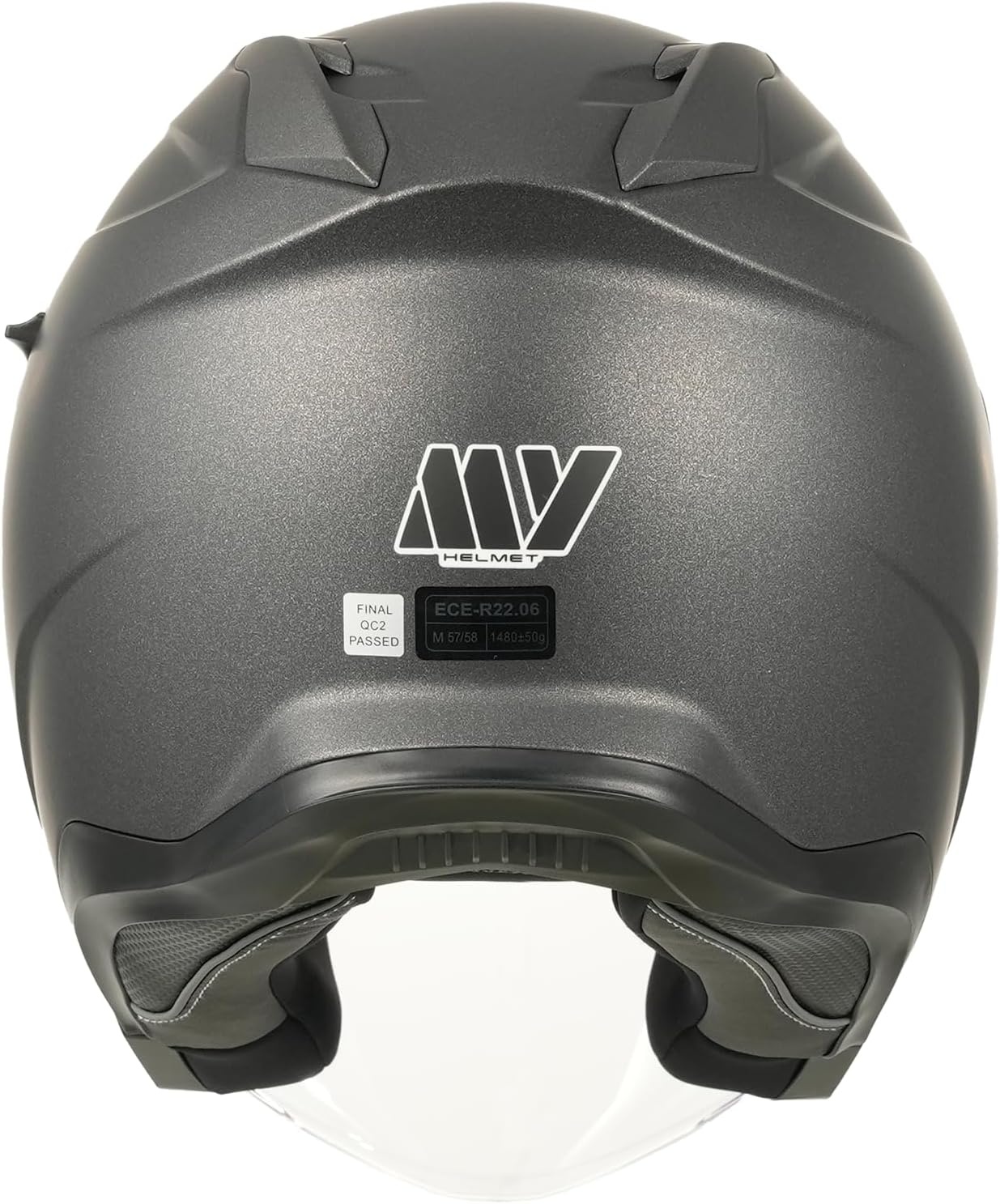 Jethelm Mat Titanium | ECE 22.06 | Dubbel Vizier | 34% Korting
