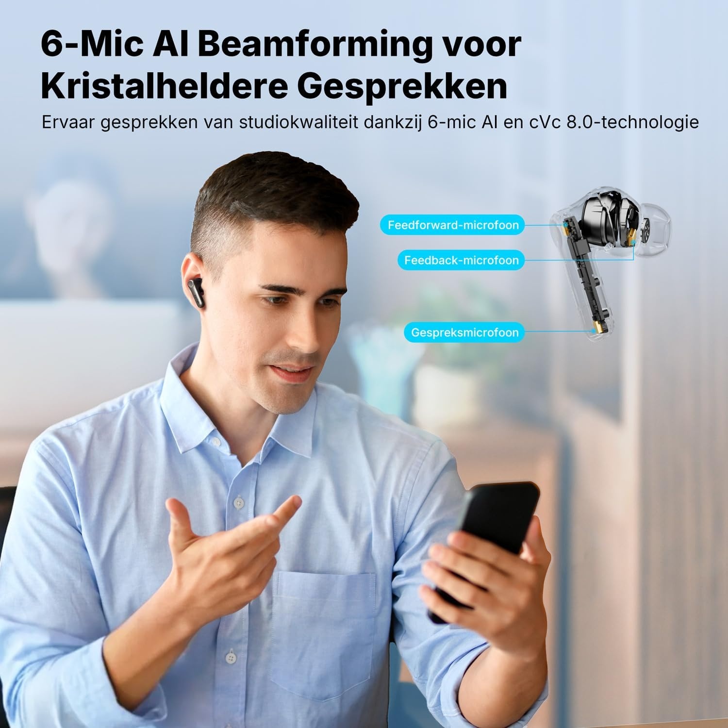 EarFun Air Pro 4+ Oordopjes met 29% Korting
