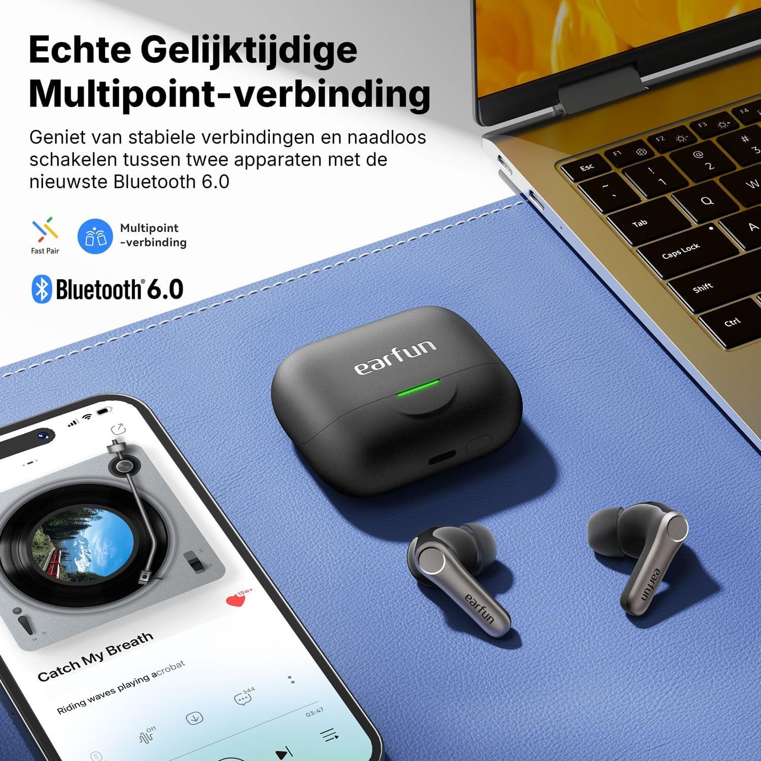 EarFun Air Pro 4+ Oordopjes met 29% Korting