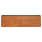 Cortenstaal Plantenbak Verhoogd 160x40x45 cm - 34% Korting