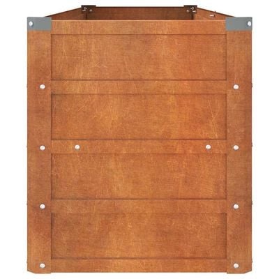 Cortenstaal Plantenbak Verhoogd 160x40x45 cm - 34% Korting
