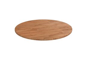 Eikenhout Tafelblad Rond Ø70 cm - Nu 34% Korting!