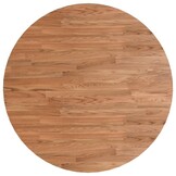 Eikenhout Tafelblad Rond Ø70 cm - Nu 34% Korting!