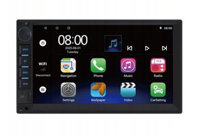2-DIN Autoradio AC-8280 Wally: 7" HD Touch, Bluetooth & GPS met 35% Korting