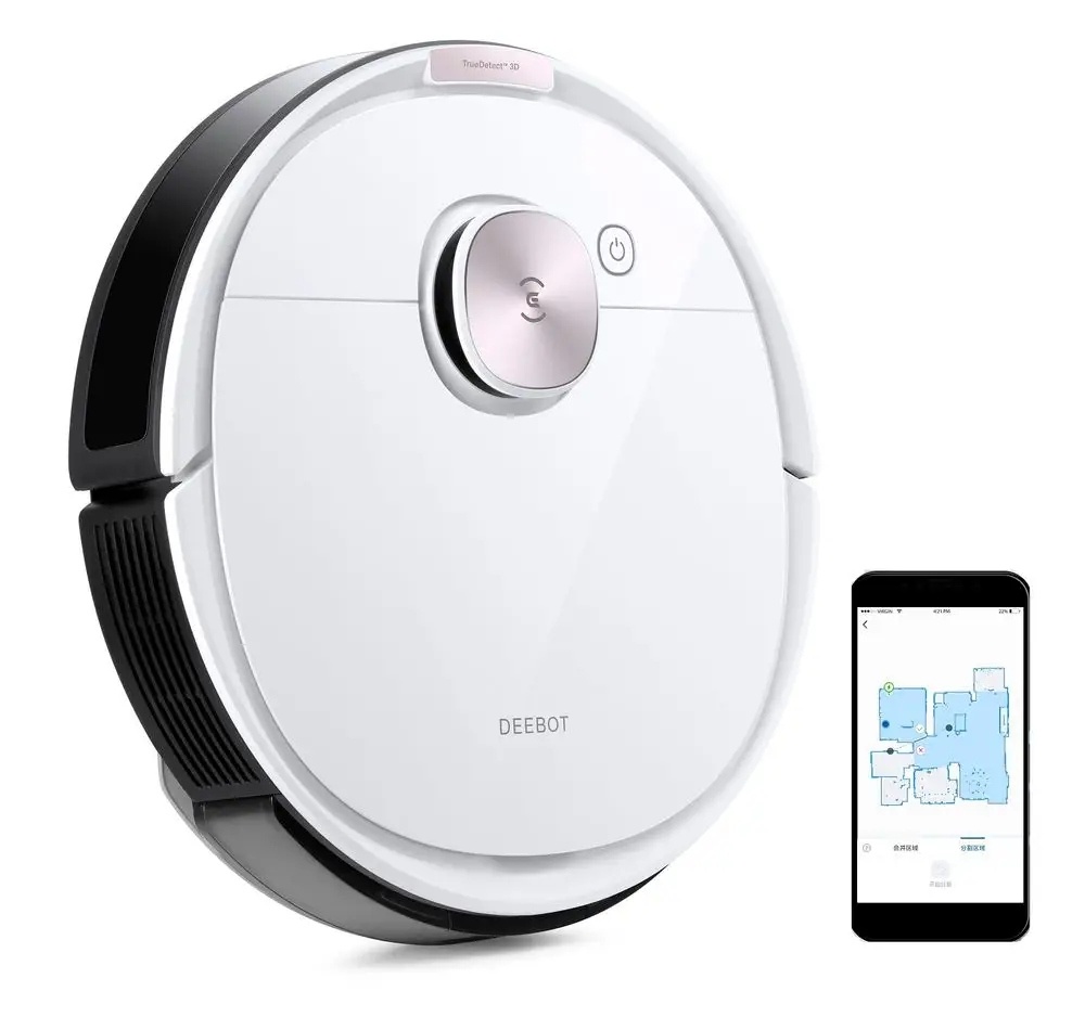 ECOVACS Deebot OZMO T8 PURE Robotstofzuiger met Dweilfunctie - 35% Korting