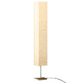 Vloerlamp met stalen standaard 170 cm beige - 34% korting