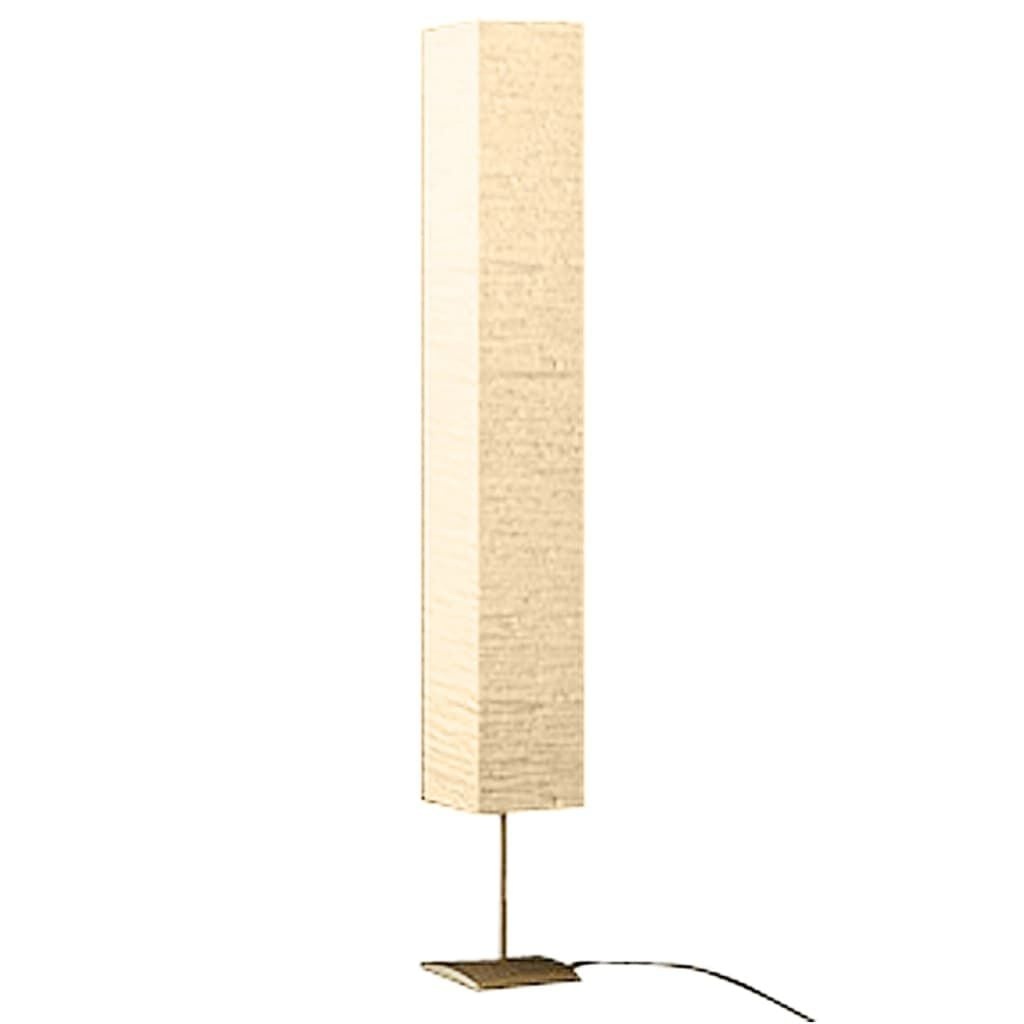 Vloerlamp met stalen standaard 170 cm beige - 34% korting