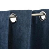 Verduisterend Gordijn Linnen-look Blauw (33% Korting)