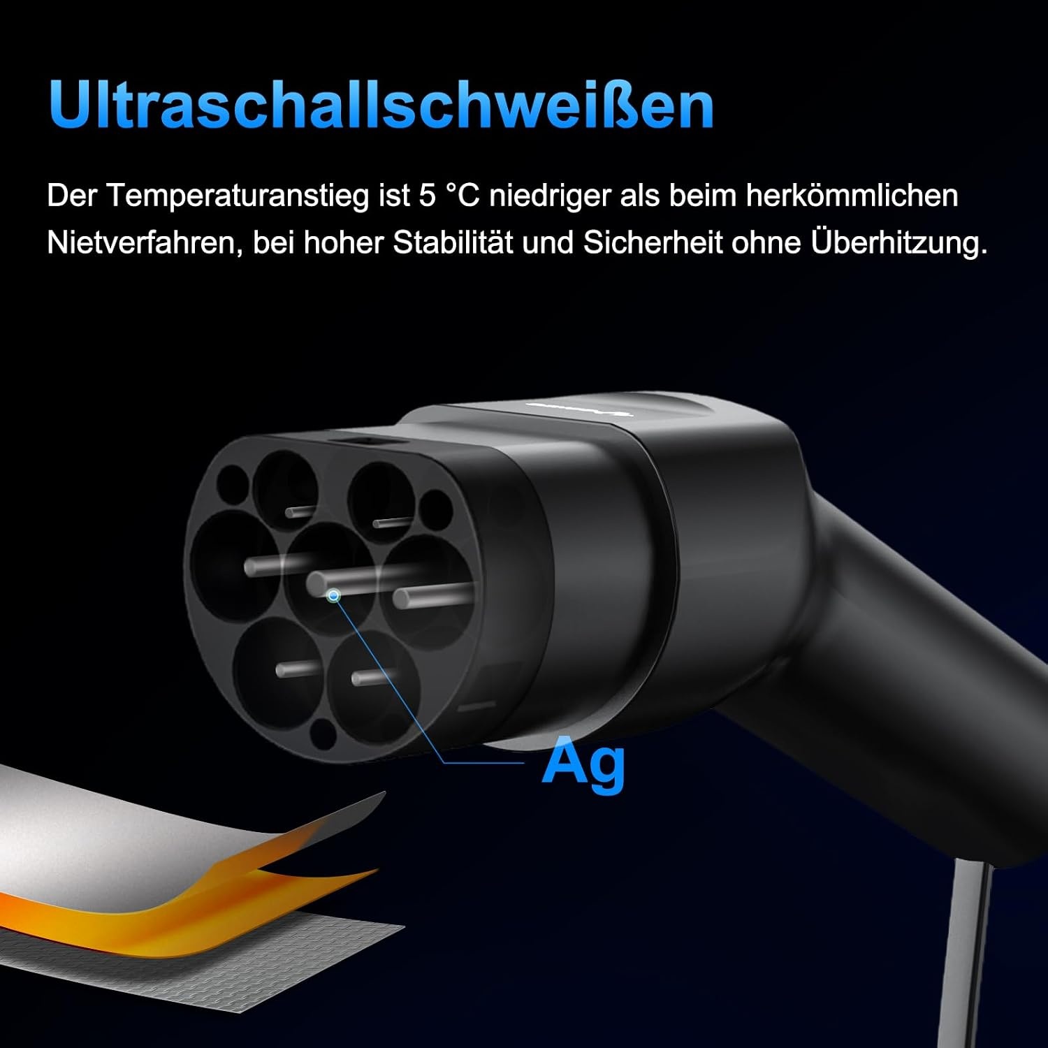 Mobiele Wallbox 11 kW Type 2 | 7m Kabel | 30% Korting