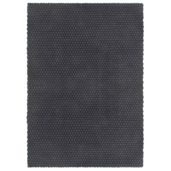 Antraciet Vloerkleed Jute Rechthoekig 160x230 cm - 34% Korting