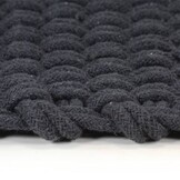 Antraciet Vloerkleed Jute Rechthoekig 160x230 cm - 34% Korting