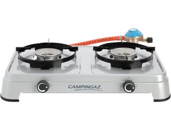 Campingfornuis 2-pits 3600W met Gaspatroon - 34% Korting!