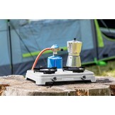 Campingfornuis 2-pits 3600W met Gaspatroon - 34% Korting!