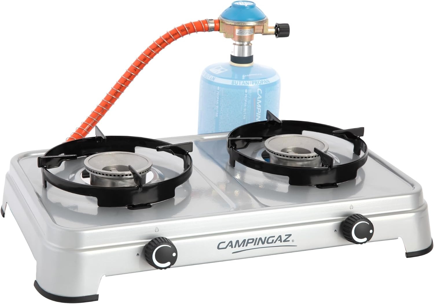 Campingfornuis 2-pits 3600W met Gaspatroon - 34% Korting!