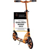 Oranje Stadsstep 205mm | Inklapbaar | 5 Hoogtes Verstelbaar Stuur | 34% Korting