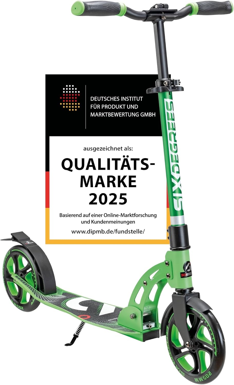 Oranje Stadsstep 205mm | Inklapbaar | 5 Hoogtes Verstelbaar Stuur | 34% Korting