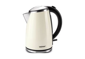 Elektrische Waterkoker 1,7L Beige RVS - 40% Korting!