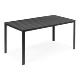 Tuintafel 6-persoons Polywood Grijs 156x78 cm - 35% Korting!