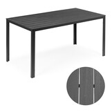 Tuintafel 6-persoons Polywood Grijs 156x78 cm - 35% Korting!