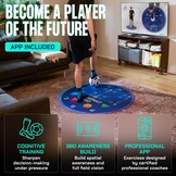 Voetbaltrainingsmat 360° Antislip | Balcontrole & Coördinatie | Alle Niveaus (29% Korting)