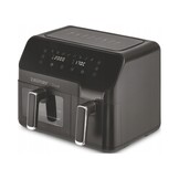 Airfryer Dual Zone 9L 2700W met Venster & 8 Programma's - 35% Korting!