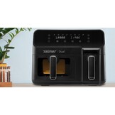 Airfryer Dual Zone 9L 2700W met Venster & 8 Programma's - 35% Korting!