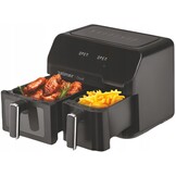 Airfryer Dual Zone 9L 2700W met Venster & 8 Programma's - 35% Korting!
