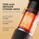 Draagbare Nespresso & Gemalen Koffie Espressomachine - Wit (29% Korting)