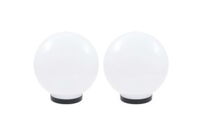 VidaXL LED-bollampen 2 st rond 25cm PMMA (34% Korting)