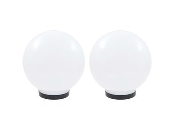 VidaXL LED-bollampen 2 st rond 25cm PMMA (34% Korting)